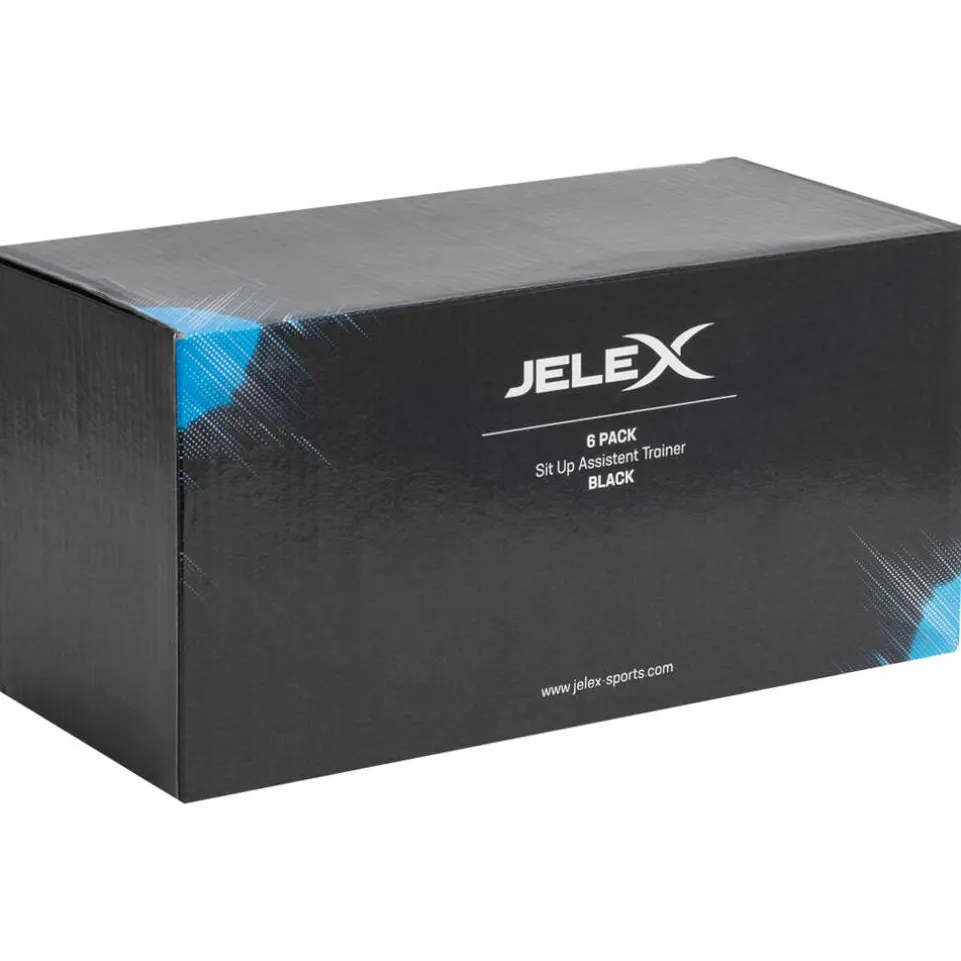JELEX 6Pack Sit-Up Assistent Trainer schwarz