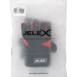 JELEX Power Premium gepolsterte Trainingshandschuhe schwarz-rot