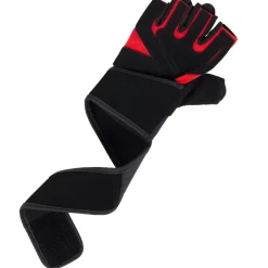 JELEX Power Premium gepolsterte Trainingshandschuhe schwarz-rot