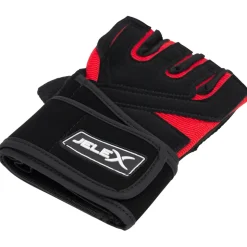 JELEX Power Premium gepolsterte Trainingshandschuhe schwarz-rot