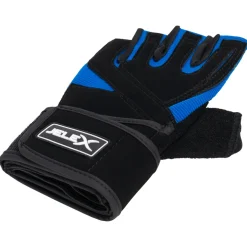 JELEX Power Premium gepolsterte Trainingshandschuhe schwarz-blau