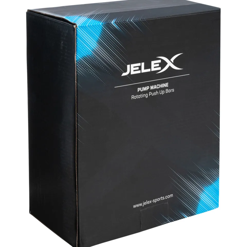 JELEX Pump Machine Push Up Liegestützgriffe rot