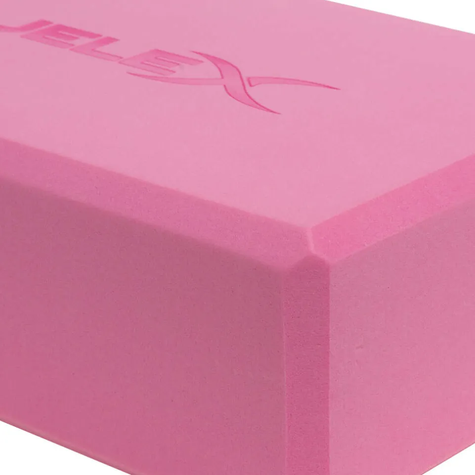 JELEX Relax Fitness Yoga Block rosa