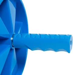 JELEX Sixpack Bauchtrainer Ab Wheel schwarz-blau