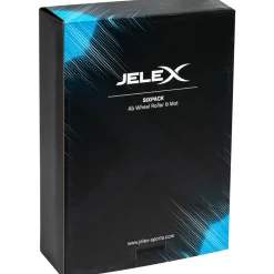 JELEX Sixpack Bauchtrainer Ab Wheel schwarz-blau