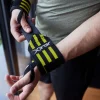 JELEX Strong Fitness Handgelenkbandagen schwarz-gelb