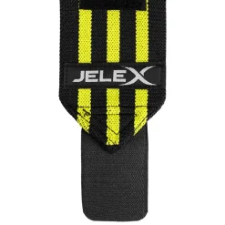 JELEX Strong Fitness Handgelenkbandagen schwarz-gelb