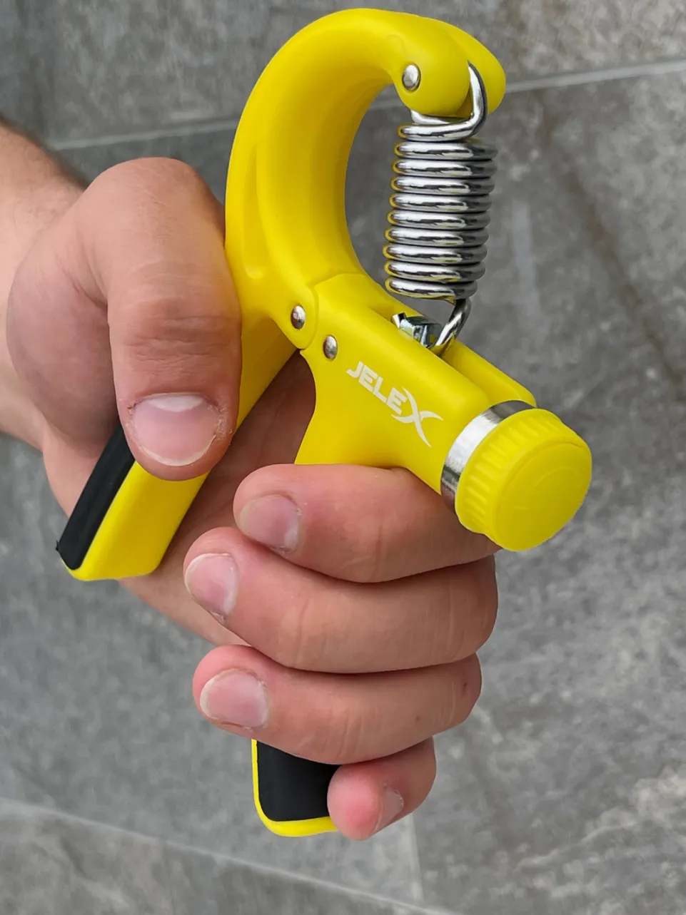 JELEX Strong Grip Handmuskeltrainer gelb
