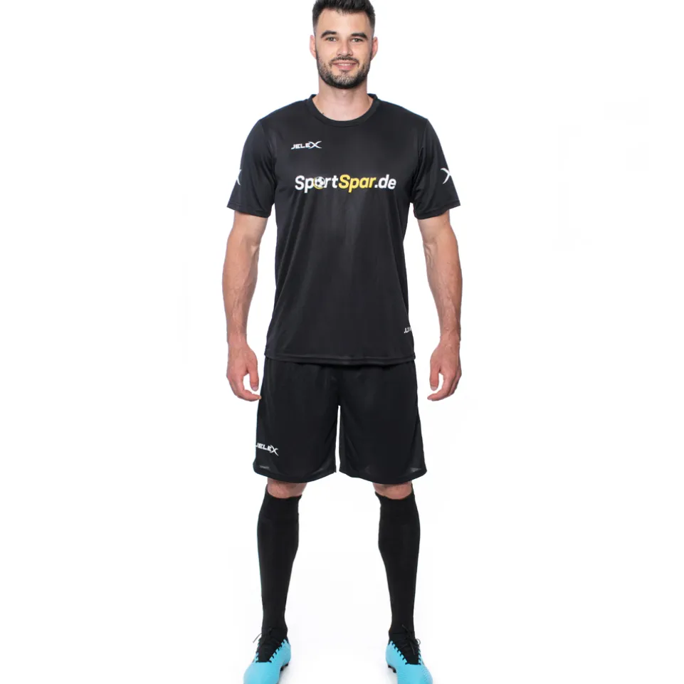 JELEX "Team 26" Trikot Set 2-teilig schwarz