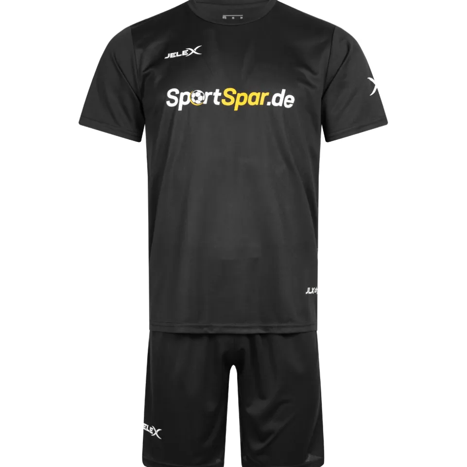 JELEX "Team 26" Trikot Set 2-teilig schwarz