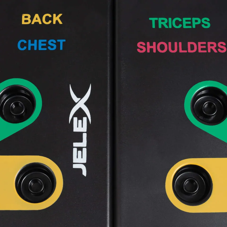 JELEX Tornado Chest Push Up Board Liegestützbrett