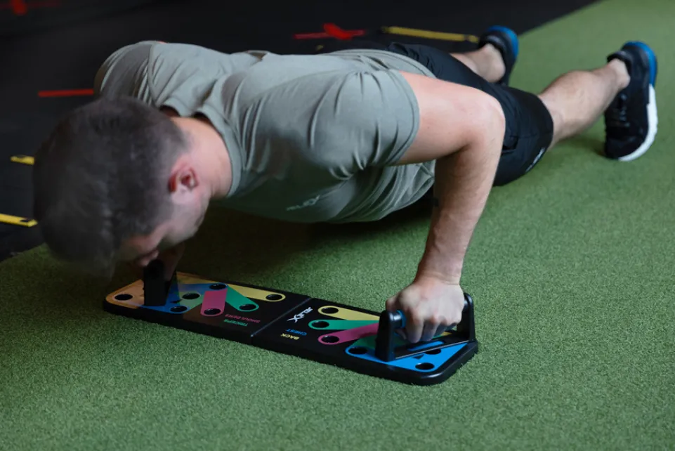 JELEX Tornado Chest Push Up Board Liegestützbrett