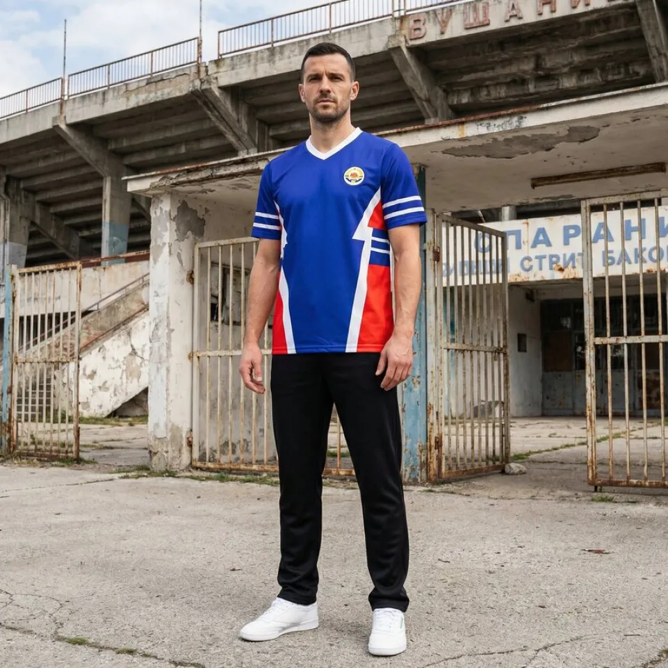 Jugoslawien "Retro History" JELEX Herren Trikot
