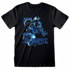 Justice League DC Comics Flying Beetle Herren T-Shirt JLC06470TSB
