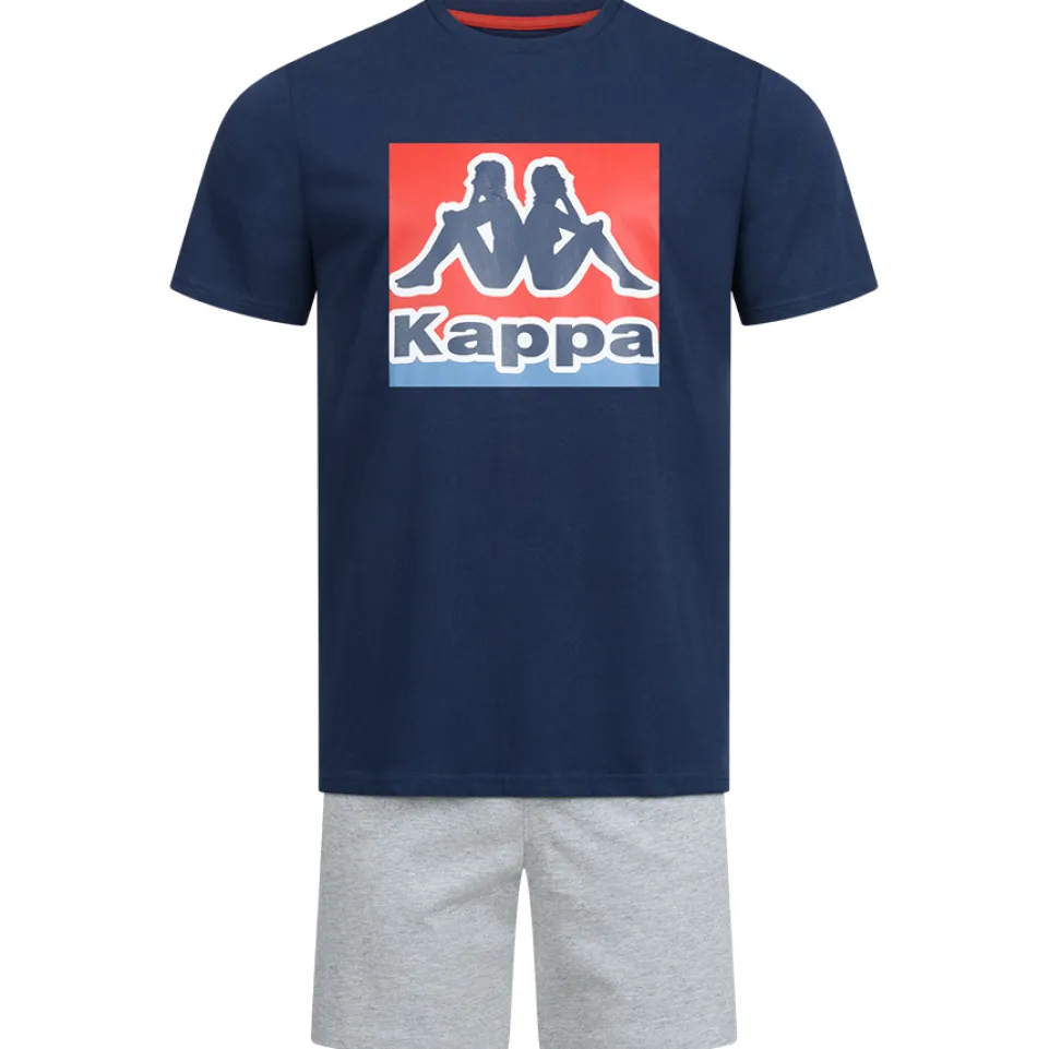 Kappa Herren Kurzarm Pyjama Set 2-tlg. 352235W