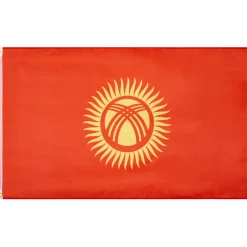 Kirgistan / Kirgisien Flagge MUWO "Nations Together" 90 x 150 cm