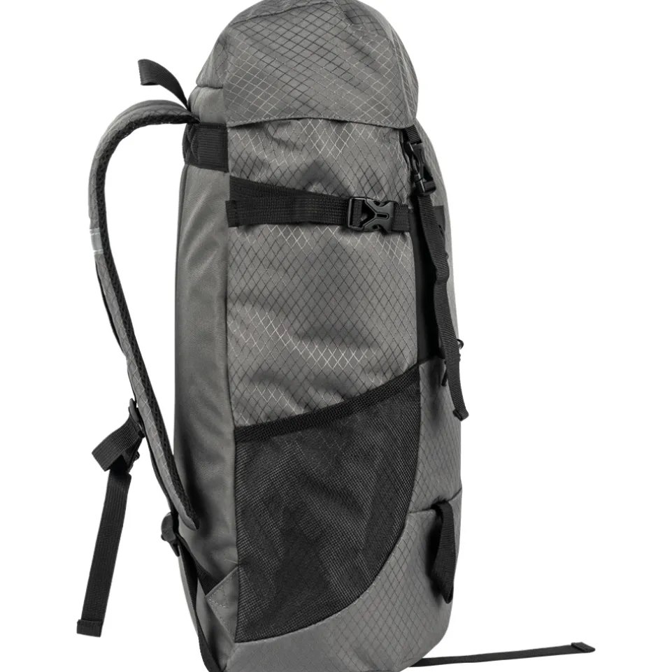 KIRKJUBØUR® "Abisko" Premium Outdoor Trekking Rucksack 30 L grey
