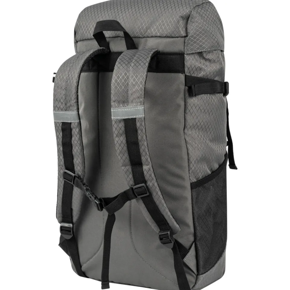 KIRKJUBØUR® "Abisko" Premium Outdoor Trekking Rucksack 30 L grey