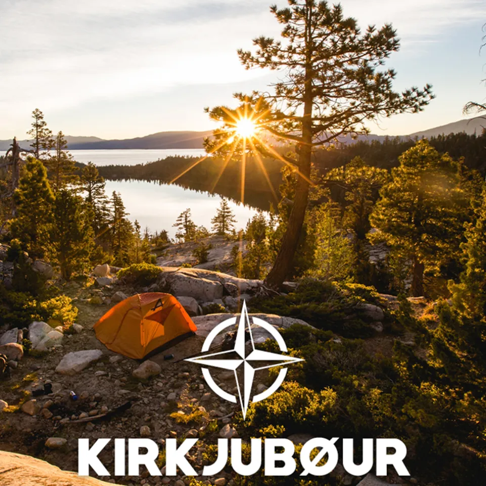 KIRKJUBØUR® "Edda" faltbarer Bollerwagen grün