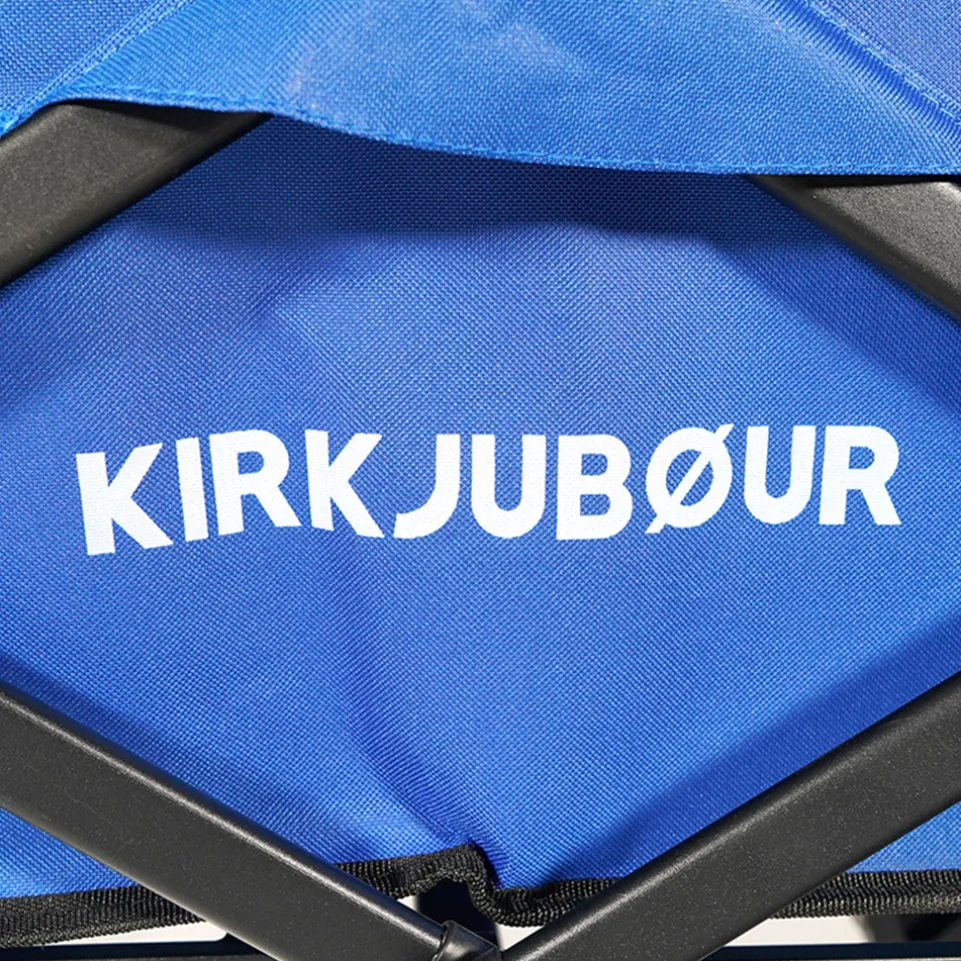 KIRKJUBØUR® "Edda" faltbarer Bollerwagen navy