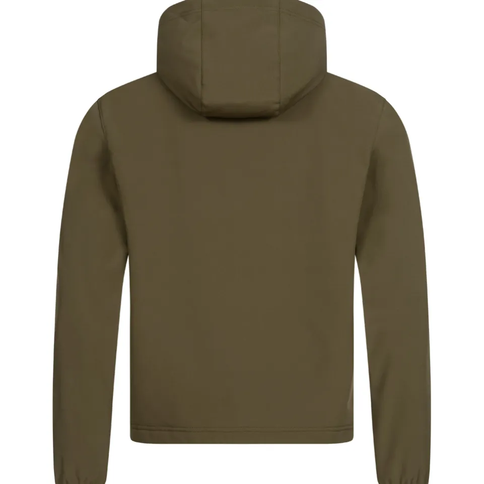 KIRKJUBØUR® "Hestur" Herren SOFTSHELLjacke 10.000 mm Wassersäule khaki braun
