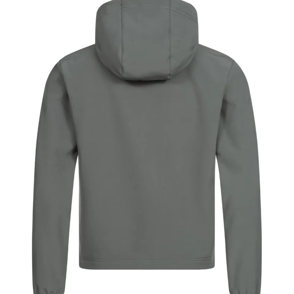 KIRKJUBØUR® "Hestur" Herren SOFTSHELLjacke 10.000 mm Wassersäule grau