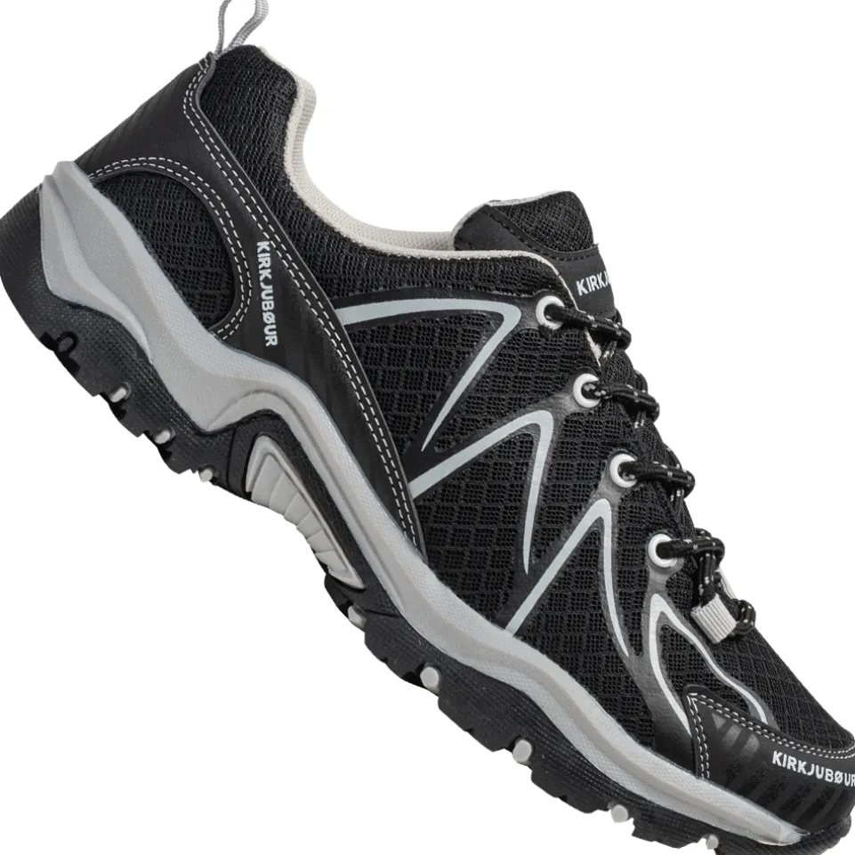KIRKJUBØUR® "Makalu" Unisex Outdoor Schuhe schwarz