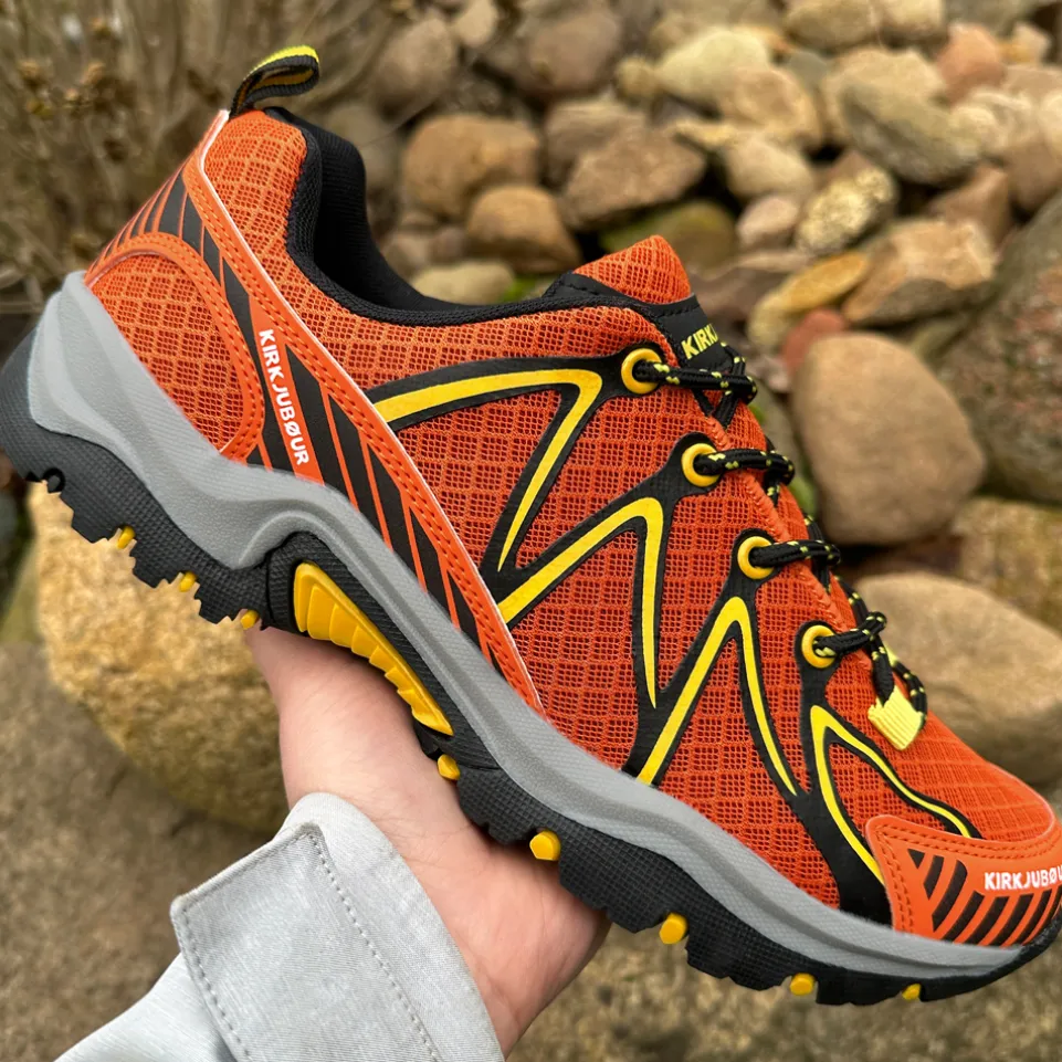 KIRKJUBØUR® "Makalu" Unisex Outdoor Schuhe orange