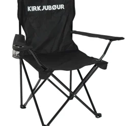 KIRKJUBØUR® "Njörd" Campingstuhl schwarz