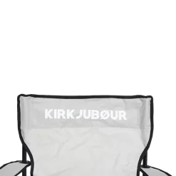KIRKJUBØUR® "Njörd" Campingstuhl grau