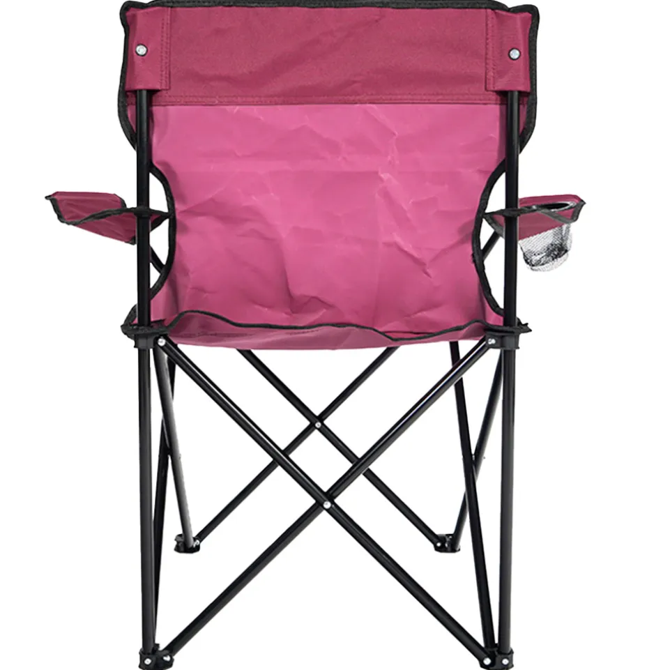 KIRKJUBØUR® "Njörd" Campingstuhl weinrot