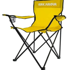 KIRKJUBØUR® "Njörd" Campingstuhl ocker
