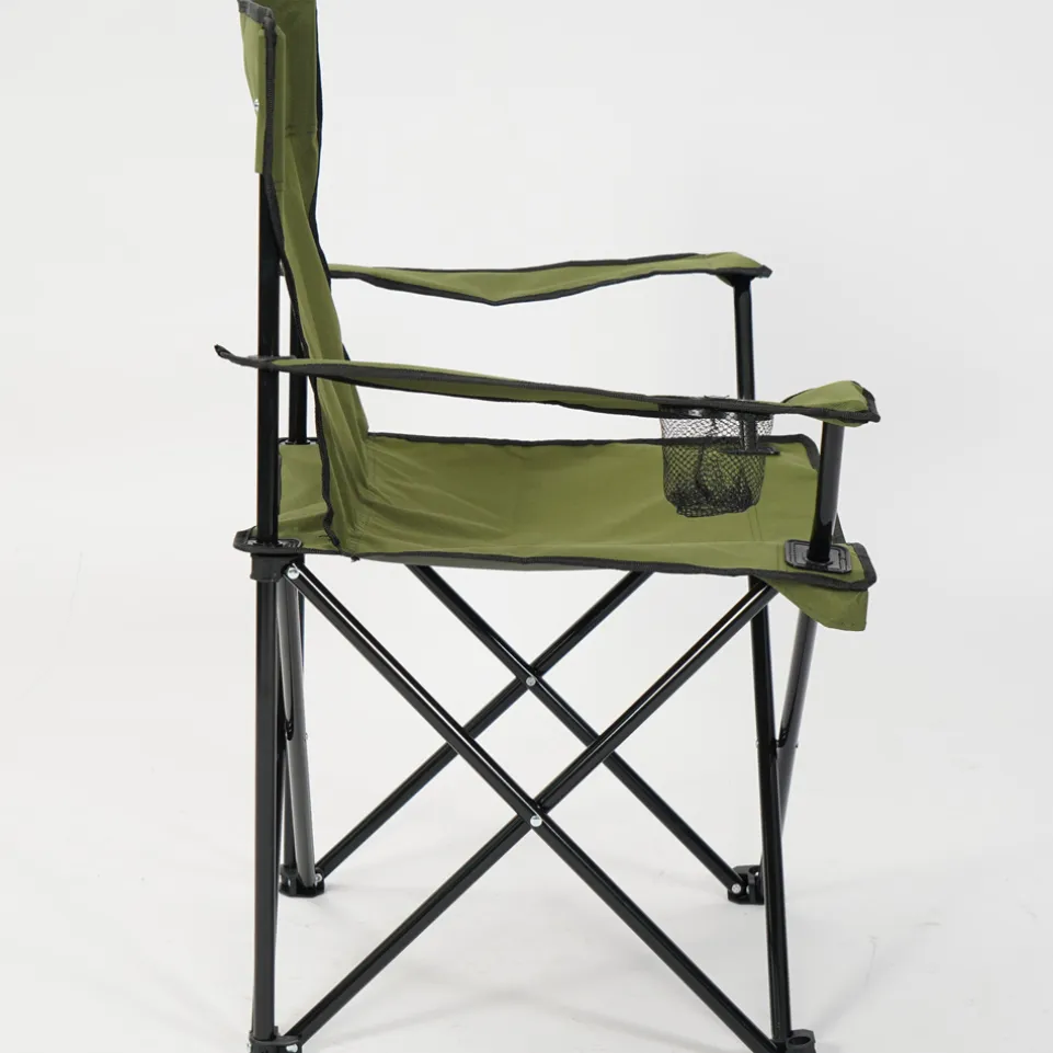 KIRKJUBØUR® "Njörd" Campingstuhl khaki