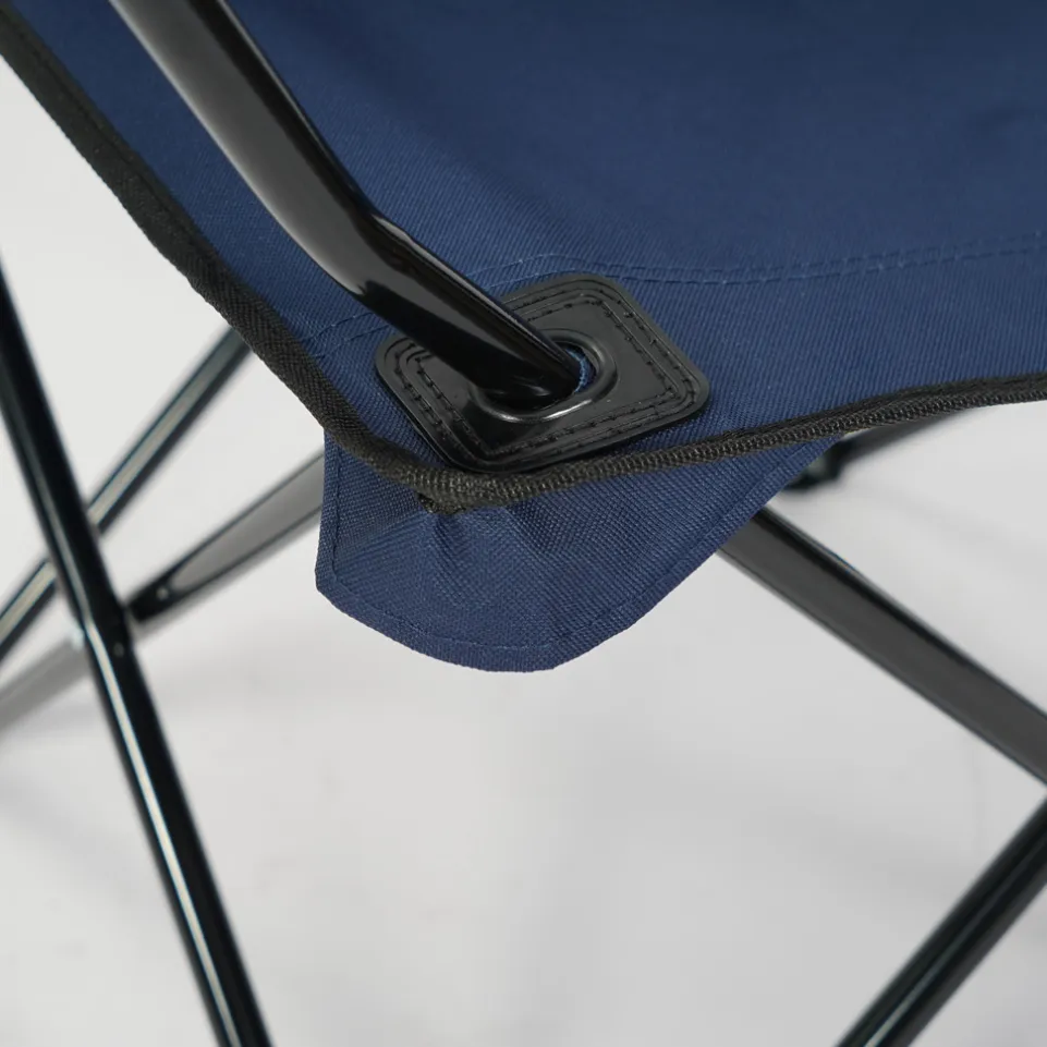 KIRKJUBØUR® "Njörd" Campingstuhl navy