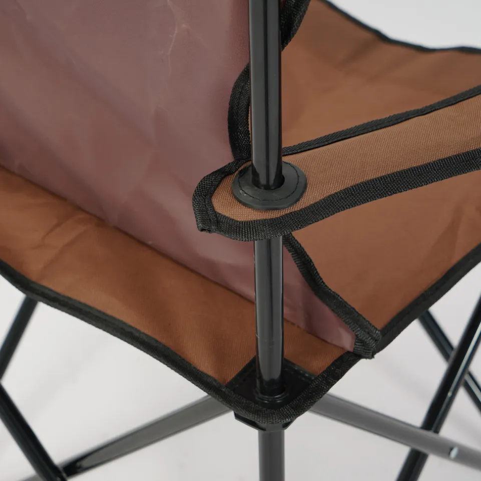 KIRKJUBØUR® "Njörd" Campingstuhl braun