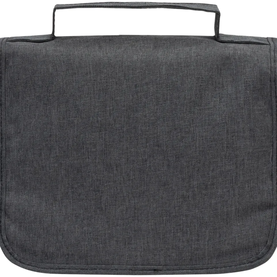 KIRKJUBØUR® "Rejser" Outdoor Kulturtasche zum Aufhängen schwarz