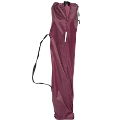 KIRKJUBØUR® "Solkatt" faltbarer Campingtisch weinrot
