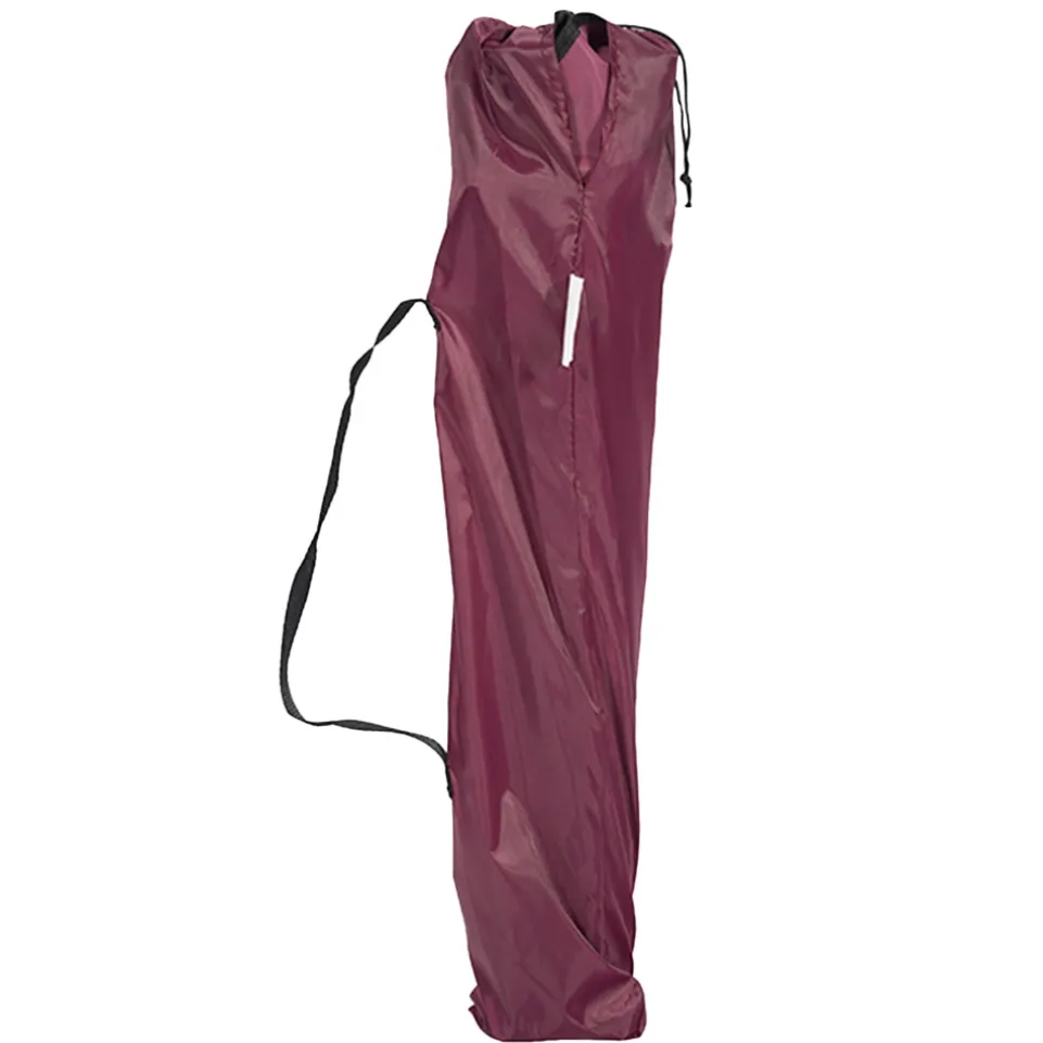 KIRKJUBØUR® "Solkatt" faltbarer Campingtisch weinrot