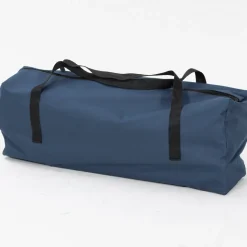 KIRKJUBØUR® "Stjärna" 5er-Set Campingstühle mit Tisch navy