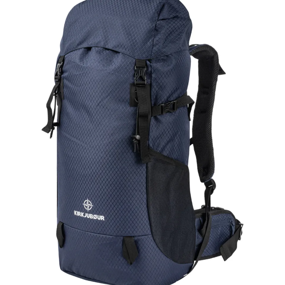 KIRKJUBØUR® "Vindelfjäll" Outdoor Trekking Rucksack 35 L navy
