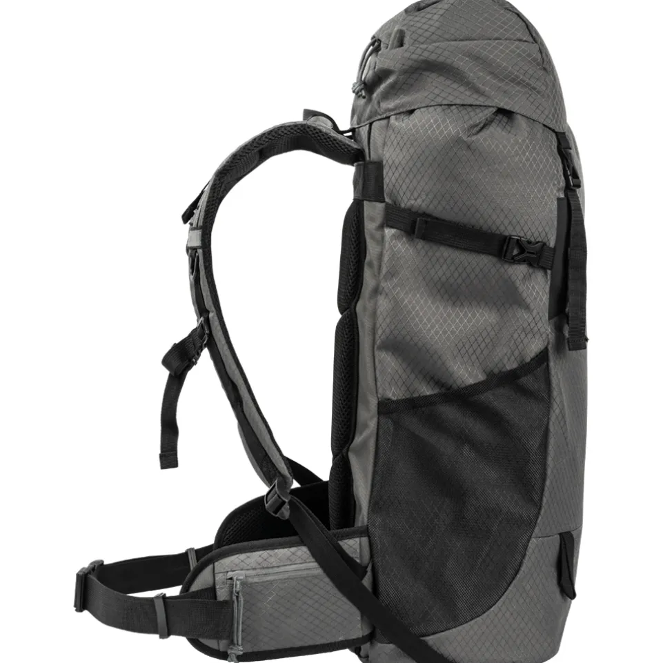 KIRKJUBØUR® "Vindelfjäll" Outdoor Trekking Rucksack 35 L grey