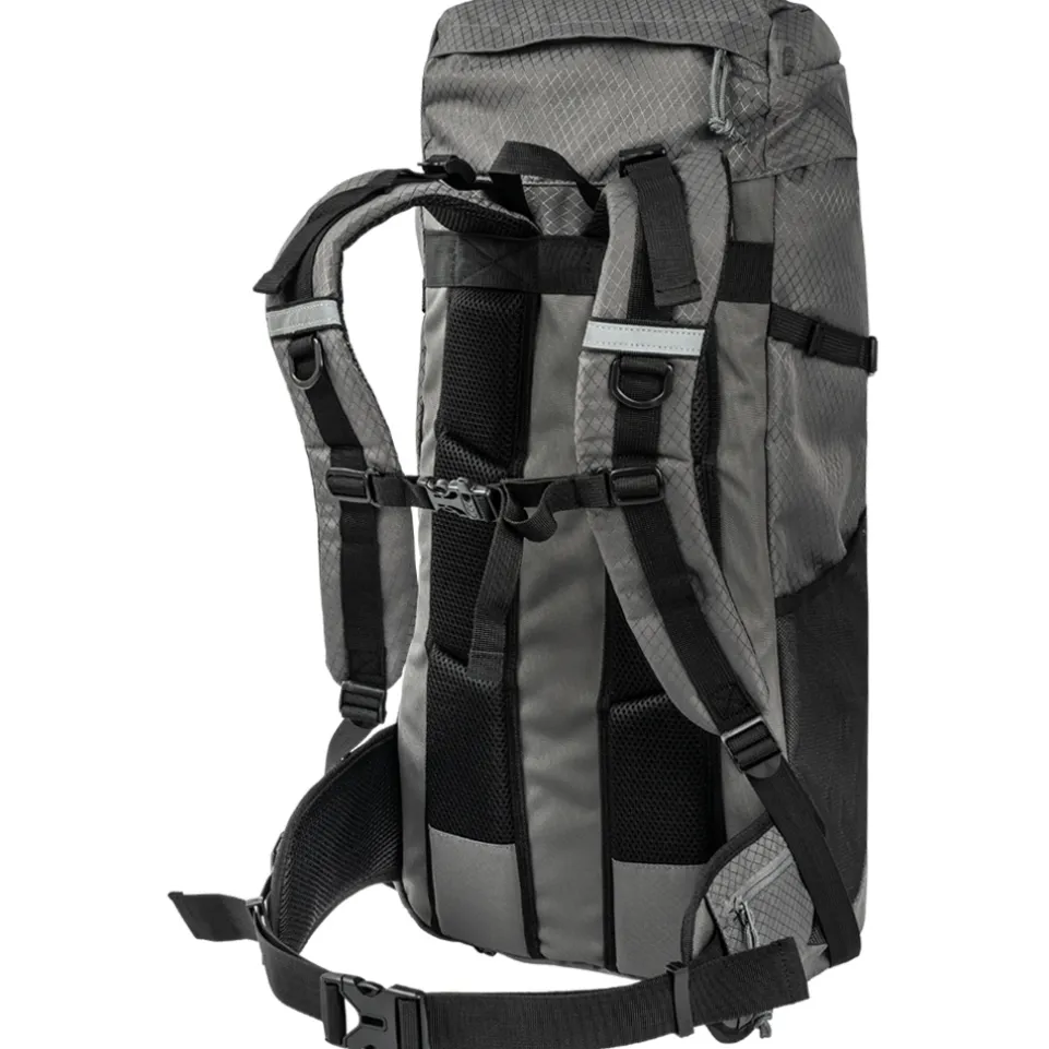 KIRKJUBØUR® "Vindelfjäll" Outdoor Trekking Rucksack 35 L grey