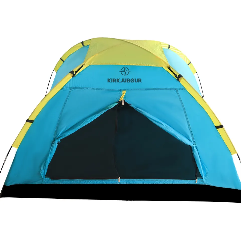 KIRKJUBØUR® "Vindr" 1 Person-Camping-Zelt türkis