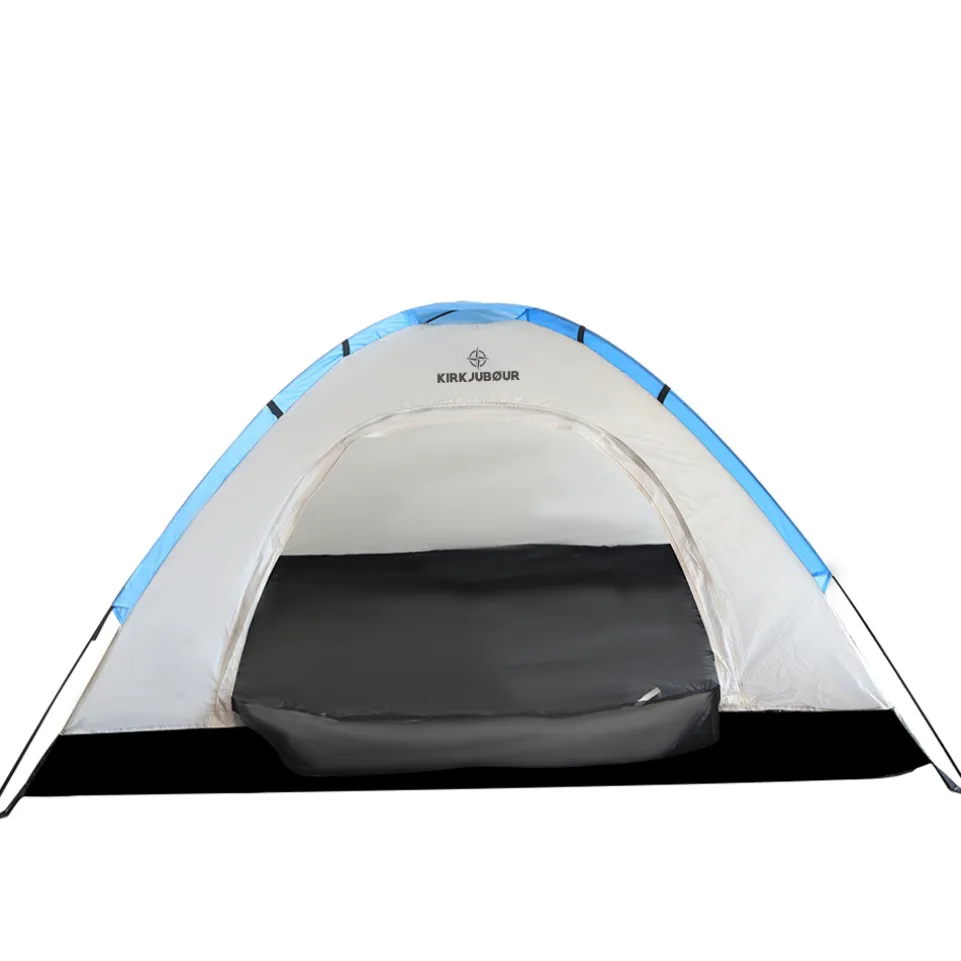 KIRKJUBØUR® "Vindr" 2 Personen-Camping-Zelt weiß