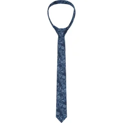 Lambretta Paisley Herren Strickkrawatte und Einstecktuch LAMAW2314-NAVY