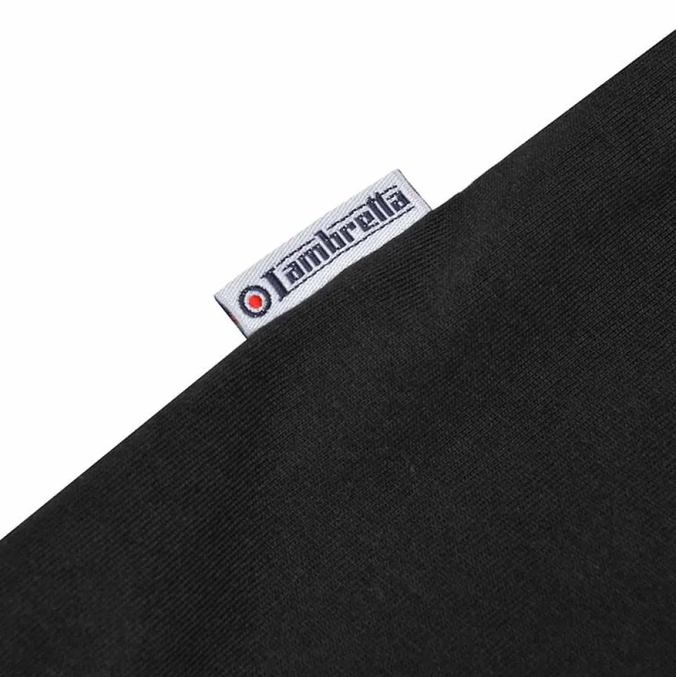 Lambretta Pannelled Tee Herren T-Shirt SS9036-BLK