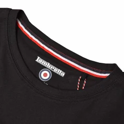Lambretta Pannelled Tee Herren T-Shirt SS9036-BLK