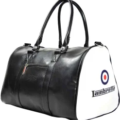 Lambretta Retro Sports Bag Tasche 23 x 40 x 25 T20064S-BLK/WHT