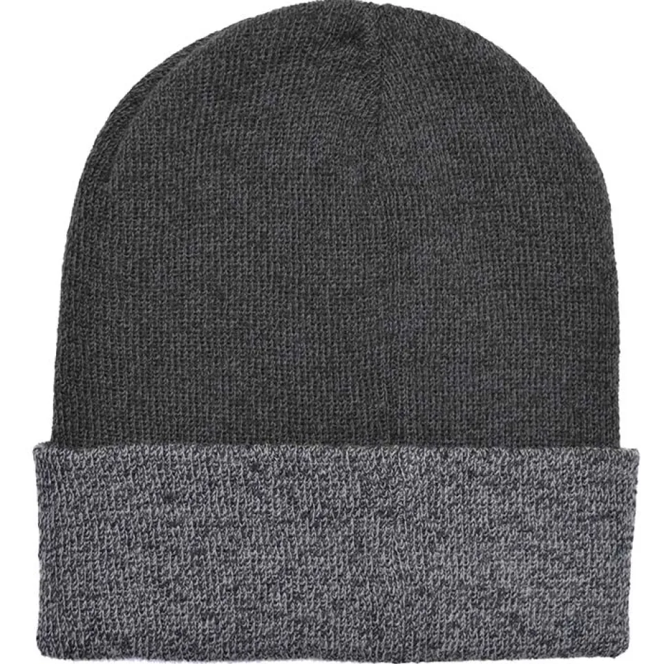 Lambretta Turn Up Beanie SS1207-BLK/CHAR