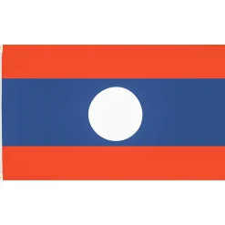 Laos MUWO "Nations Together" Flagge 90x150cm